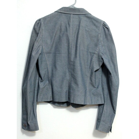 FCUK Jeans Blazer/Sportscoat/Jacket 100% Cotton Pockets Buttons Lined Size 8 - Picture 6 of 7